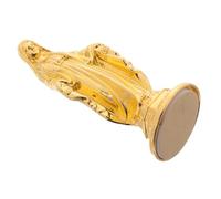 SHINEOFI Estatua Miniatura Virgen María Dorada Figura Católica Decorativa para Mesa de Navidad Escultura Religiosa para Regalo y Espacios Pequeños