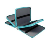 SHINEOFI Estuche para Lápices Cremallera Bolsa Plegable de Cuero para Guardar Bolígrafos y Obras de Arte para Uso el Estudio o Escuela