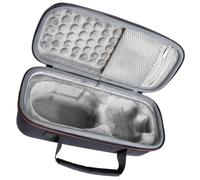 SHINEOFI Estuche para Micrófono Portátil Protector Antichoque con Diseño de para Compatible con Jbl Kmcu Bolsa de Almacenamiento para Micrófonos y Accesorios Color Negro