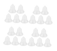 SHINEOFI Exquisito Adorno Navideño Hueco Transparente para Colgar Caja De Dulces Campana 6 Piezas Adornos Navideños Rellenables Adornos Colgantes para Árbol De 5 Piezas x 4