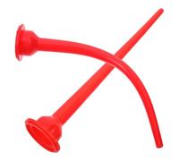 SHINEOFI Extensor 2 Pistola de Plástico de Boquilla de Calafateo para Rojo, Reutilizable Control Preciso de Flujo Piezas para Uso Profesional y Doméstico