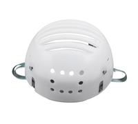 SHINEOFI Forro Protector para Cascos de Seguridad Inserto de PE Blanco y Ajuste por Botón Acolchado Transpirable y Resistente para Protección Parte Posterior del Cráneo Compatible Gorras