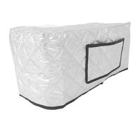 SHINEOFI Funda Antipolvo para Máquina de Coser con Bolsillo, y Reutilizable, Material Aluminio y Algodón, Adecuado para Decoración del Hogar y Espacio de Trabajo