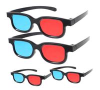 SHINEOFI Gafas 3D y Azules para Películas Ligeras y Cómodas Compatibles Tv y Proyectores 3D para Hombres y Mujeres para Cine y Hogar