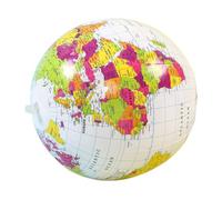 SHINEOFI Globo Inflable de PVC Educativo y Decorativo para Piscina y Playa Gigante y Flotante para Aprendizaje Geográfico Divertido