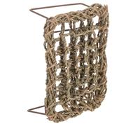 SHINEOFI Hamaca de Pasto Marino Natural para Reptiles, Tumbona | Accesorio para Terrarios de Reptiles y Barbudos, Tejido Khaki, Fácil de Limpiar, Anti-deslizante