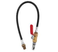 SHINEOFI Herramienta para Pruebas de Fugas en Cilindros con Válvula de Bola y Soporte de Válvula de Aire Probador de Fugas de Cilindros y Aire para Motores de Motocicletas Automóviles y