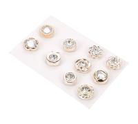 SHINEOFI Imán para Ropa Fáciles de Usar 2 Juegos Botones Diseño Simple y Material de Imán y Taladro de Vidrio Varios estilos para Suéteres y Faldas en Proyectos DIY Varios estilos
