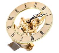 SHINEOFI Inserto de Reloj de Motor 82 MM Números Romanos Mecanismo de Reloj Artesanal para Bricolaje Globo Terráqueo Miniatura de 89 X 86 CM sin Batería Adecuado para Decoración y