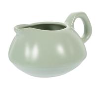 SHINEOFI Jarra de Cerámica para Servir Salsa y Leche con Asa Taza de Salsa Resistente a Altas Temperaturas Dispensador Versátil para Cocina Industrial y Servicio de Alimentos Capacidad