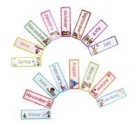 SHINEOFI Juego De 16 Piezas Tarjeta De Palabras En Inglés Herramientas De Aprendizaje En El Aula Tarjetas De Recompensas De Reconocimiento Flashcards De Aprendizaje Temprano Papel