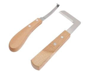 SHINEOFI Juego de 2 Piezas de Cortador de Pezuñas para Casco y Herradura de Caballo, Acero al Carbono, Ligero Fina Elaboración, Herramienta para Reparación de Cascos