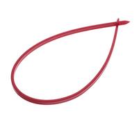 SHINEOFI Juego de Extractores de Cables para Coche, Plástico Rojo, | Guía de Enrutamiento de Esquinas, Diseño de Tracción Fiable, para Audio del Coche y Mantenimiento