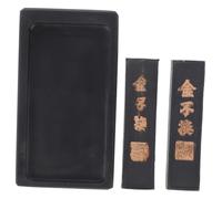 SHINEOFI Juego De Piedra De Tinta China Con Barras De Tinta: Bandeja Y Barra De Tinta Para Caligrafía, Estudiantes Y Celebraciones Profesionales De Año Nuevo.