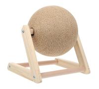 SHINEOFI Juguete Interactivo para Gatos Bola Rascadora Mediana Resistente Protege Muebles y Satisface Instinto Natural de Arañar para Felinos Pequeños y Gatitos