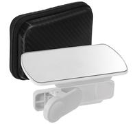 SHINEOFI Kit de clip de espejo de cámara universal para smartphone, 2 piezas, reflejo de selfie ajustable para la cámara trasera del teléfono para viajes al aire libre, para capturar paisajes