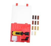 SHINEOFI Kit de Reparación para de Madera Dura con Cera para Arañazos Herramienta para Grietas y Muebles Mesas y Armarios Uso Doméstico Sencillo y Duradero