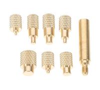 SHINEOFI Kit Prensa de Inserto Roscado para Impresora 3d, Herramienta de Inserción Térmica Punta de Cobre, Compatible M2-m8, Accesorios para Piezas de Repuesto y Proyectos DIY en Hogar