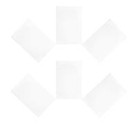 SHINEOFI Láminas de Lona de Malla Plástica para Bordado 34x26,3 Cm, 6 Piezas, Lienzo para Manualidades Hilo Acrílico y Crochet, Rejilla Resistente para Costura Precisa y Proyectos