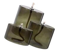 SHINEOFI Lámpara de Fácil de Limpiar y Funcional de Transparente 3 Piezas Diseño Europeo Sofisticado para de Bodas y Hogar