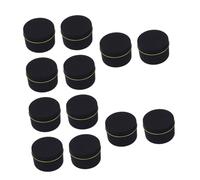 SHINEOFI Latas de Hierro Vintage para Velas 4 Oz Set 12 Piezas Frascos Vacíos para Velas DIY Botes Resistentes para Almacenar Cera Uso en Manualidades y Decoración del Hogar