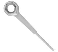 SHINEOFI Llave de Aluminio para Abrir Contenedores y Bidones de 5 Galones, Herramienta Removedora de Tapas para Barriles, Abridor Industrial Compacto para Uso en Taller y Hogar