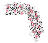 SHINEOFI Llavero de Vaca 24 Piezas Colgante de PVC y Aleación de Zinc Llavero para Mochila y Bolso Recuerdos de Fiesta del Zoológico Adorno para Carteras y Decoración Temática de