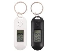 SHINEOFI Llaveros de Reloj Digital Silencioso para Estudiantes Pantalla Clara y Diseño Ligero, Paquete de 4 Piezas Adecuado para Regreso a Clases y Aventuras al Aire Libre