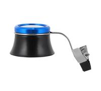 SHINEOFI Lupa de joyero 20X, herramienta de relojero con clip para gafas, aleación de aluminio, ligera y cómoda de llevar, para joyería y reparación de relojes