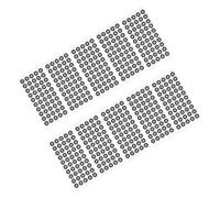 SHINEOFI Marcadores Reflectantes para Escáner 3D de Alta Precisión Hojas 50 Puntos por Unidad 6Mm Interior 10Mm Exterior para Captura de Movimiento y Alineación en Escaneo y Mapeo