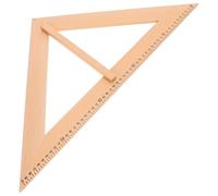 SHINEOFI Material Didáctico Regla De Madera Enseñanza Herramienta De Medición para Profesores Equipo De Medición Aula Material Didáctico para Matemáticas