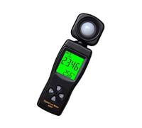 SHINEOFI Medidor De Iluminación Portátil para Plantas Fotómetro Medidor De Irradiancia Digital Luxómetro Espectrómetro Portátil Abs Negro