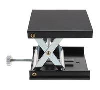 SHINEOFI Mesa Elevadora de Laboratorio Gato Elevador de Plataforma de Tijera, Estructura de Aluminio y Abs Resistente para Investigación Científica y Carpintería