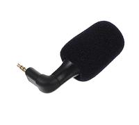 SHINEOFI Micrófono Miniatura Negro 3.5 Mm para Grabación De Video, Karaoke y Teléfono, Micrófono Portátil Omnidireccional Compatible Móviles y Tabletas, Accesorio Compacto para Cantar