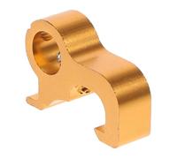 SHINEOFI Microinterruptor de Bloqueo Hebilla de Seguridad del Circuito para Disyuntor Miniatura, Aleación de Aluminio y Acero Inoxidable, Dorado, Bloqueo y Etiquetado, Electricistas E