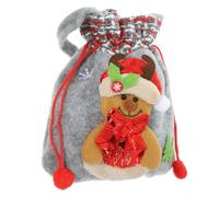 SHINEOFI Mini Bolsas Bolsa De Dulces Bolsas De Golosinas para Fiestas Totalizador Botín Bolsas De De Fiesta De Navidad Pequeño Favor Bolsa De De Navidad Tela No Tejida