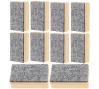 SHINEOFI Mini Borradores De Pizarra 10 Uds. Borrador De Pizarra Pequeño De Fieltro Limpiador De Tiza Limpiaparabrisas Herramientas De Limpieza De Pizarra