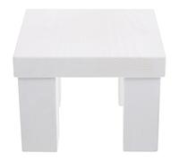 SHINEOFI Mini de Madera Decorativo para Fotografía Pequeño Banco de Madera Portátil para Recién Nacidos Accesorio Fotográfico Clásico para Estudio y Decoración