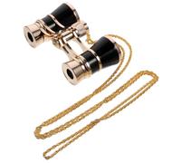 SHINEOFI Mini Telescopio con Cadena para Mujer Binoculares De Viaje Pequeños y Decorativos para Conciertos y Exteriores