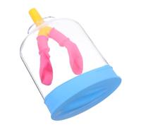 SHINEOFI Modelo de Respiración Pulmonar Educativo Compacto Portátil con Simulación de Función Pulmonar para Enseñanza Médica y Científica Aula Investigación Color Aleatorio Color Aleatorio