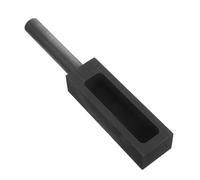 SHINEOFI Molde de para Lingotes con Asa Integrada Molde de para Plata y Cobre Diseño Ergonómico y Alta Conductividad Térmica