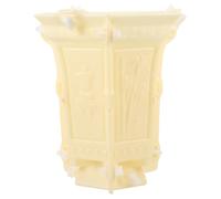 SHINEOFI Molde de Plástico Hexagonal para Macetas Reutilizable, Resistente y Grueso, Adecuado para Manualidades DIY y Fabricación de Maceteros de Cemento