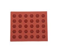 SHINEOFI Molde de Silicona Hexagonal para Ladrillos en Miniatura, Fácil de Desmoldar y Versátil para Proyectos de Arquitectura y Casas de Muñecas