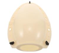SHINEOFI Molde para Huevos de Pascua Reutilizable, Plástico Blanco, Fácil | Sencilla para Ayudantes y Organizadores, Relleno Personalizable, Liberación Suave, Notas y Cintas