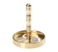 SHINEOFI Molde para Prensa De Ceniza De Incienso De Cobre 4.5 Cm, Herramienta Manual para Prensar Cenizas, Uso Doméstico y Templos, Prensa Delicada para Aromaterapia y Rituales, Compacto y Funcional