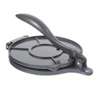 SHINEOFI Molde Prensa para Tortillas de Aleación de Aluminio 20 CM Gris Máquina Manual Ligera para Hacer Tortillas de Harina Caseras y Empanadas Accesorio de Cocina para Uso Doméstico