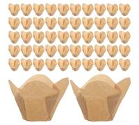 SHINEOFI Moldes para Cupcakes Forma de Loto 200 Piezas Capacillos de Tulipán Resistentes Grasa Papel Pergamino para Hornear Muffins Ideales para Bodas Cumpleaños y Repostería Casera