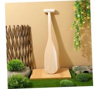 SHINEOFI Pala de Madera Ligera y para Remo Decorativo para Botes Inflables y Rafting con Juntas Reforzadas y Materiales Sostenibles