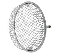 SHINEOFI Pantalla y Fácil Instalación de Acero Inoxidable para Reptiles de Lámpara Aislamiento Accesorio Blanco Adecuado para Protección en Terrarios