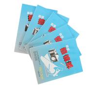 SHINEOFI Papel De Limpieza para Lentes De Microscopio y Cámara 50 Hojas Portátil para Pantallas Limpieza Eficaz Sin Rayones 5 Unidades por Paquete